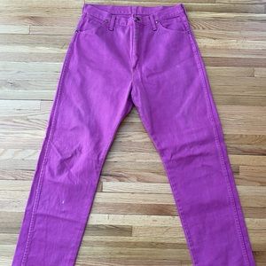 Vintage Pink Wrangler Jeans!
